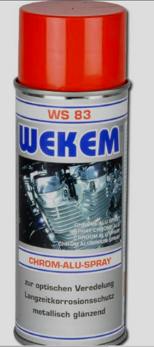 tempweekem Wekem Chrom-Alu-Spray / 12 Spraydosen